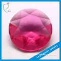 Wholesale low price per carat faceted round shape gemstone ruby